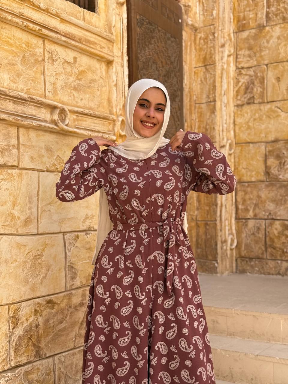 Indian printed jumpsuit