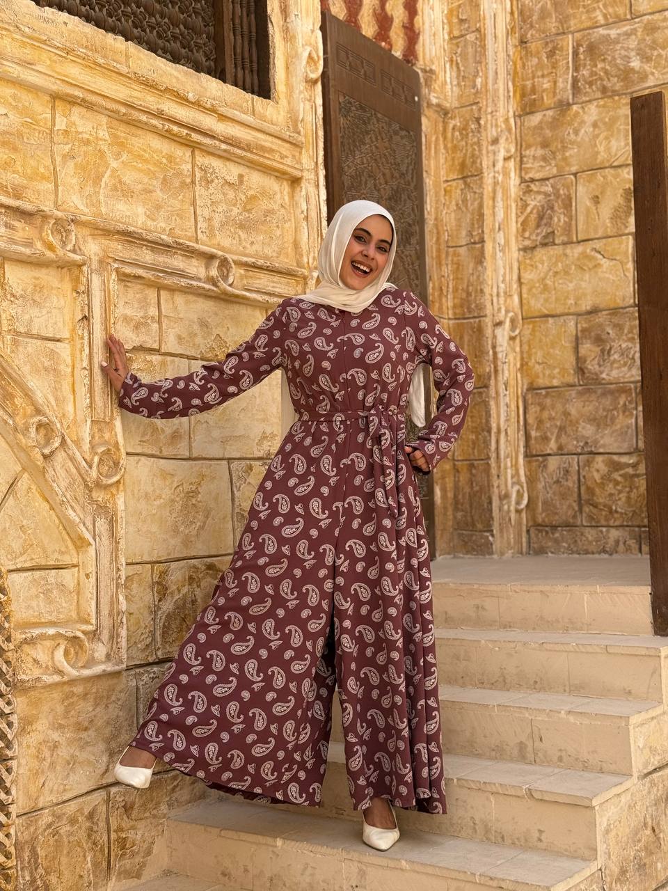 Indian printed jumpsuit