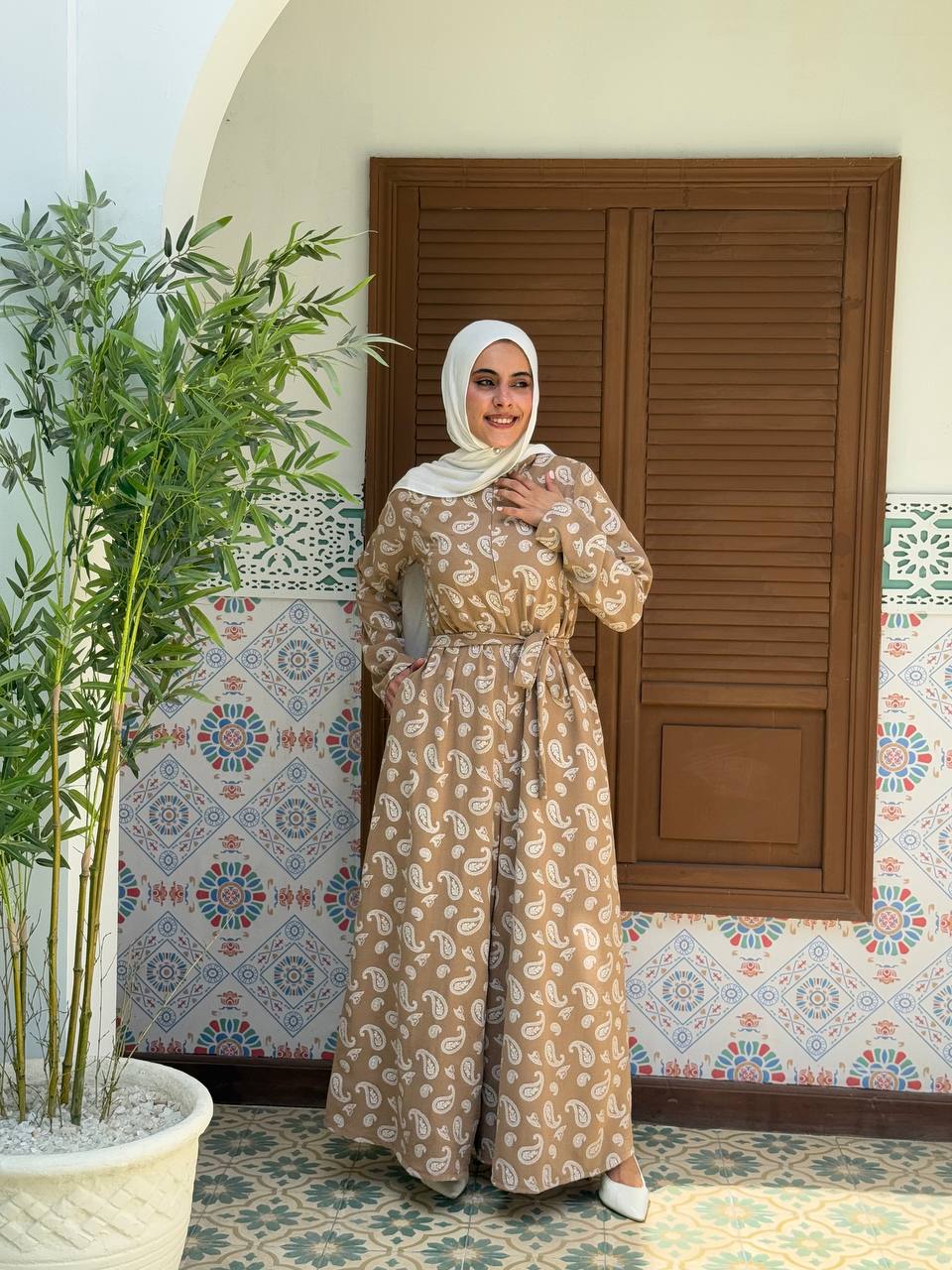 Indian printed jumpsuit