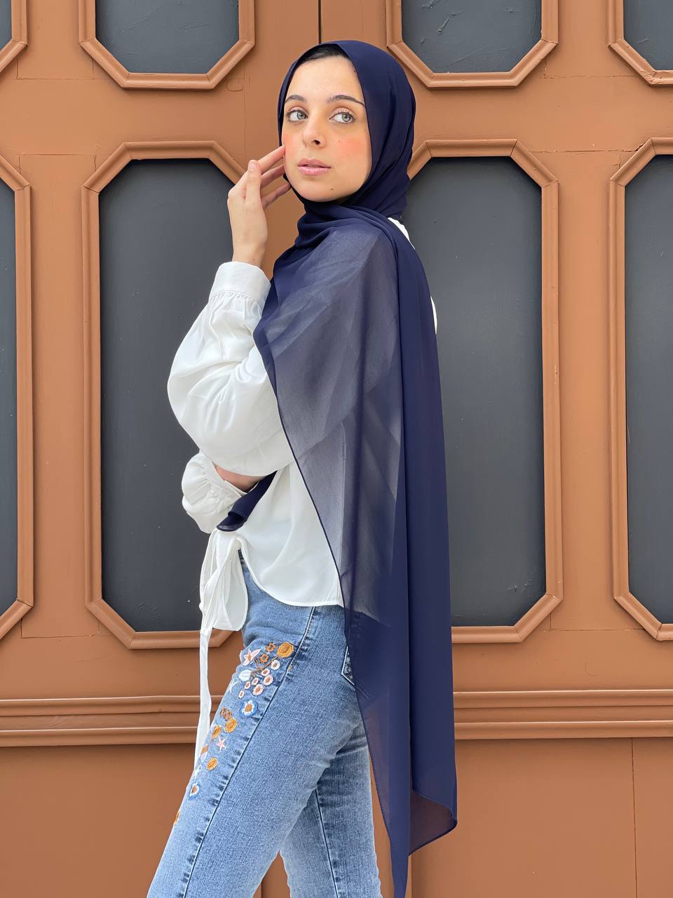 chiffon hijab