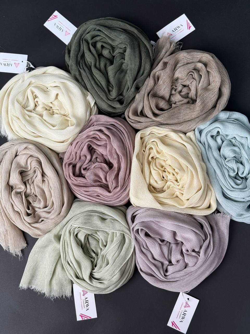 Ruffled cotton