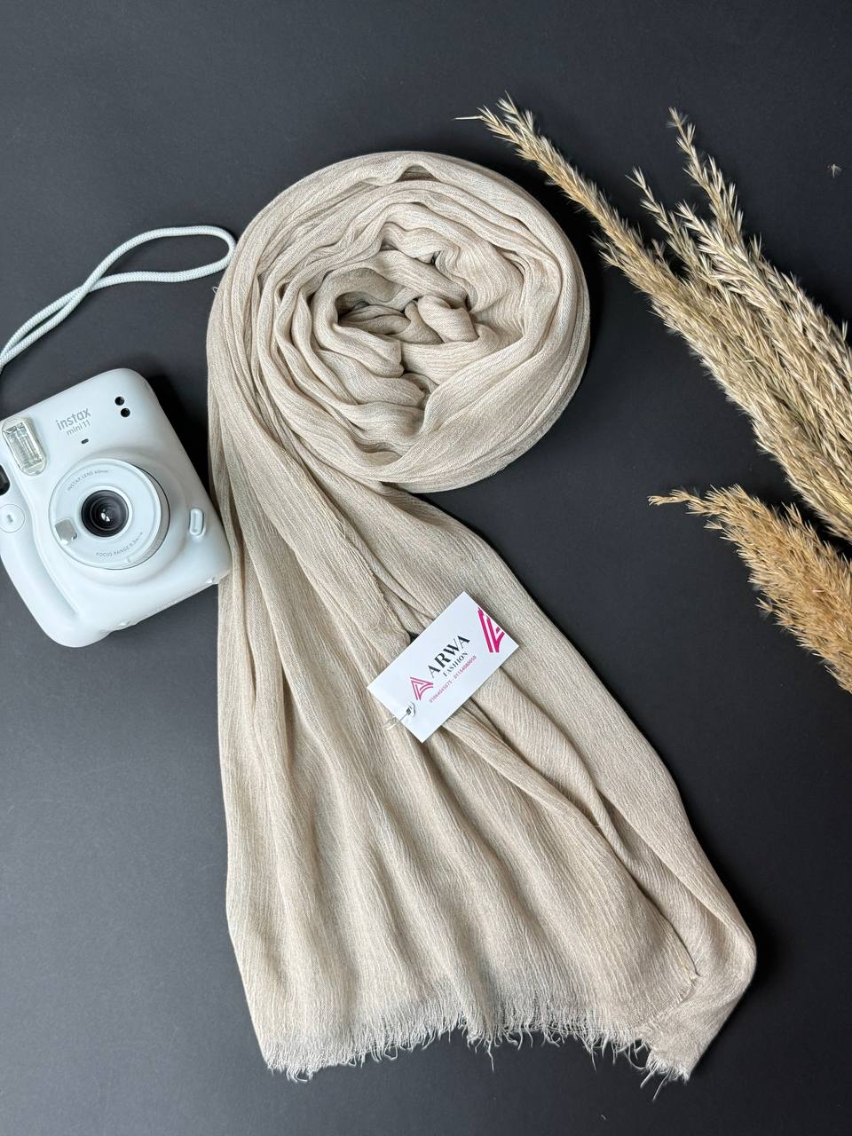 Ruffled cotton