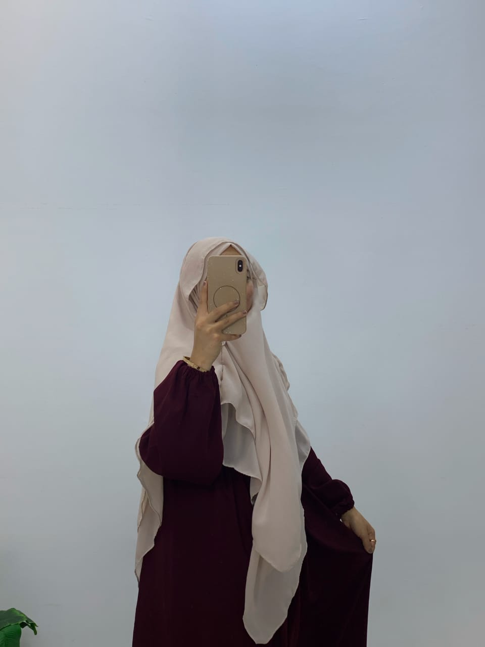 Aden French Three Layer Veil Tinda