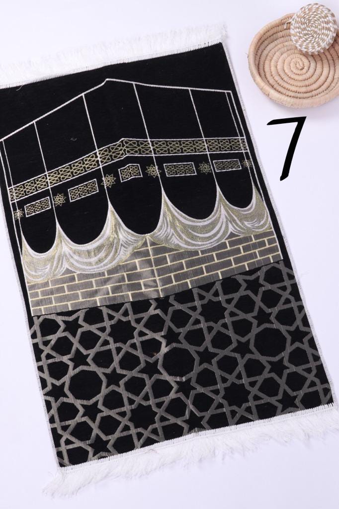 Black Prayer Rug