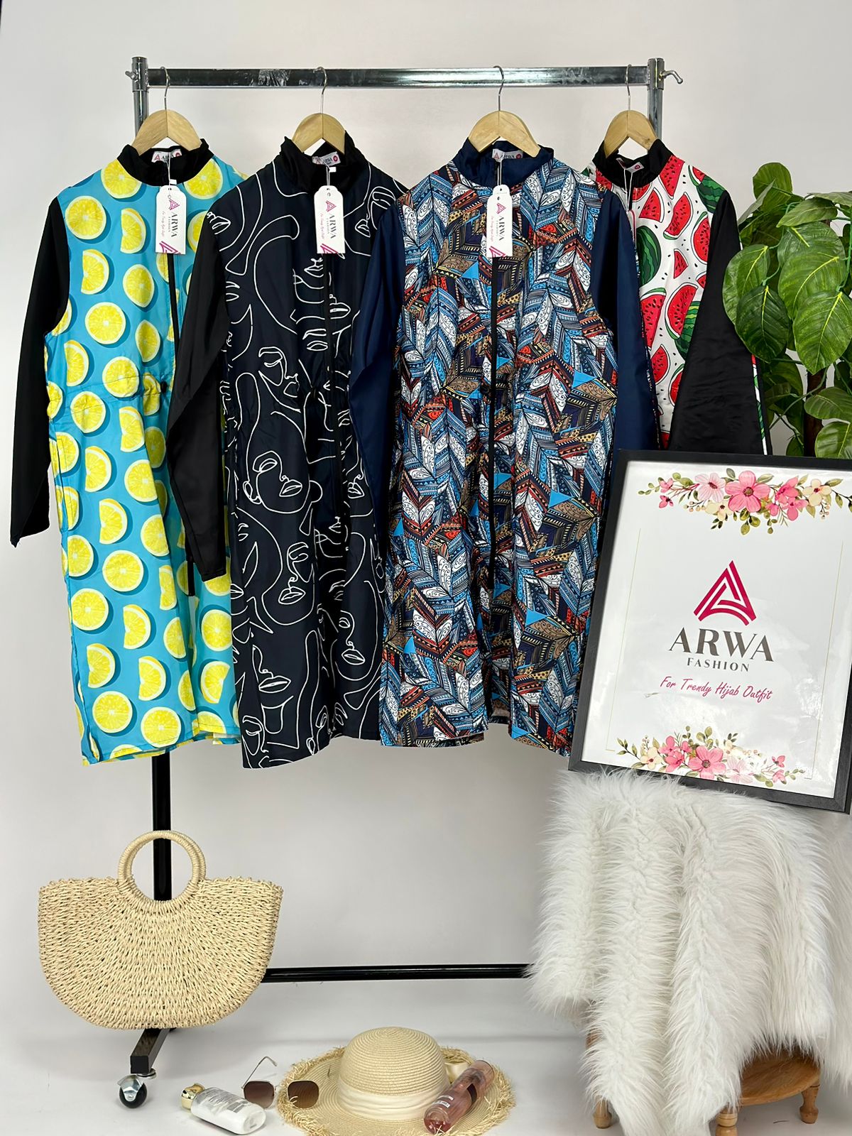 Printed Burkini