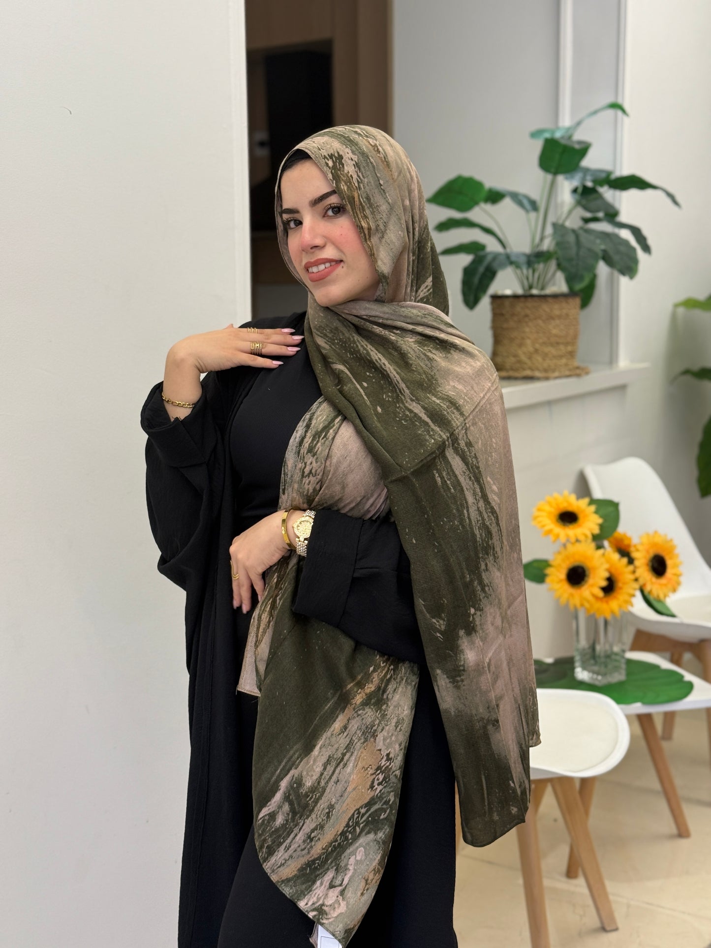 printed Cotton Scarf