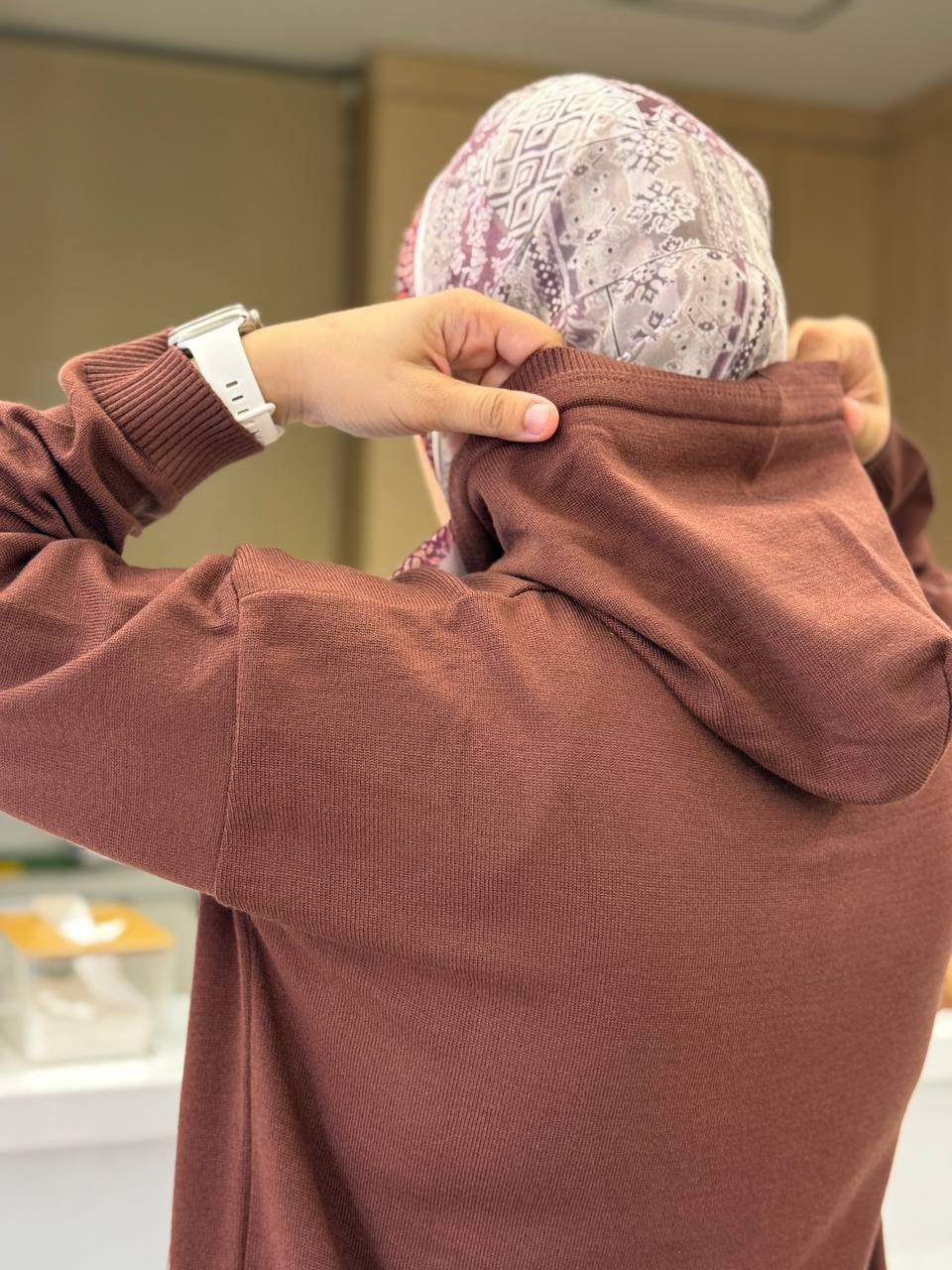 Basic Dress with hoodie