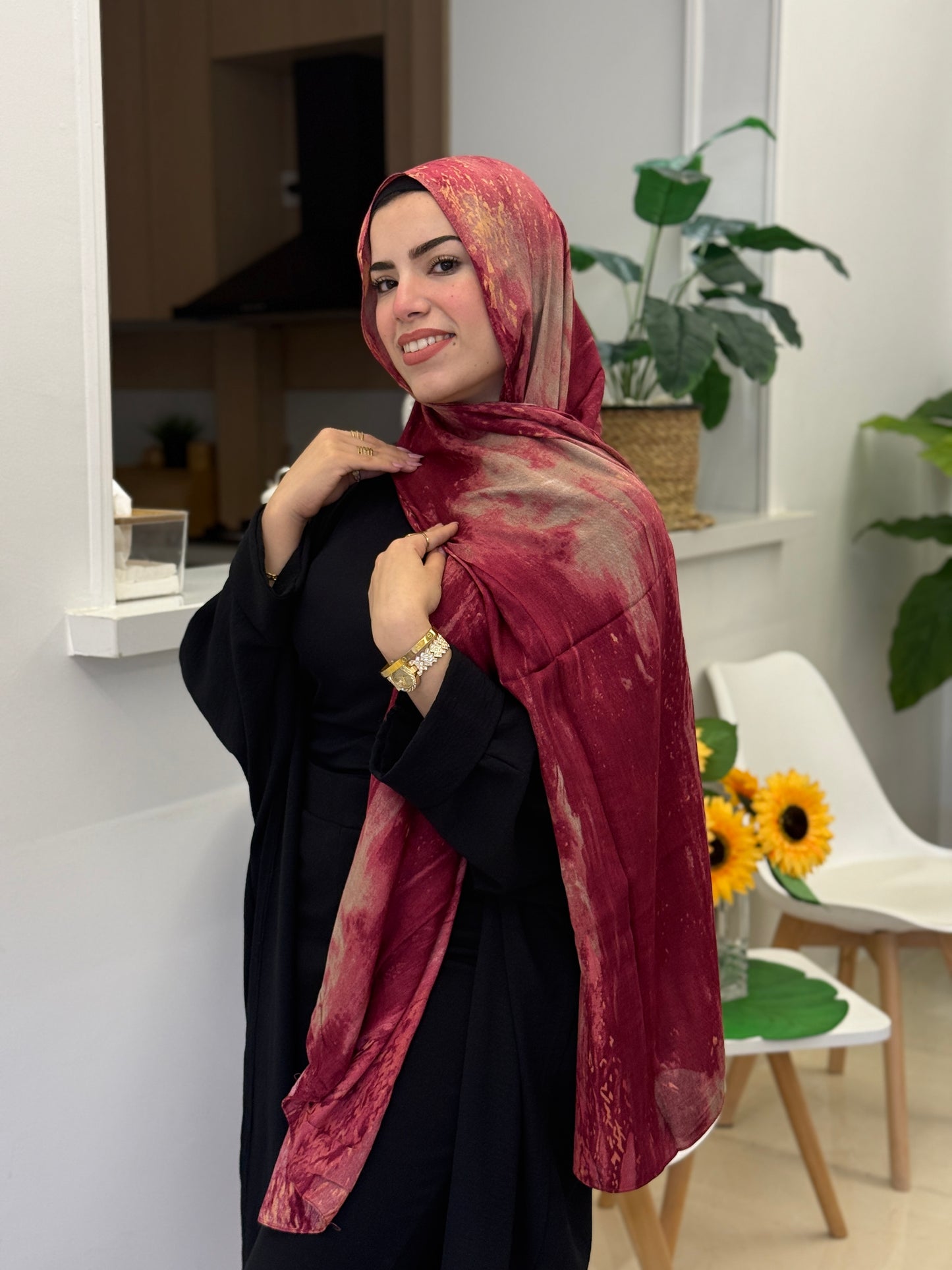 printed Cotton Scarf