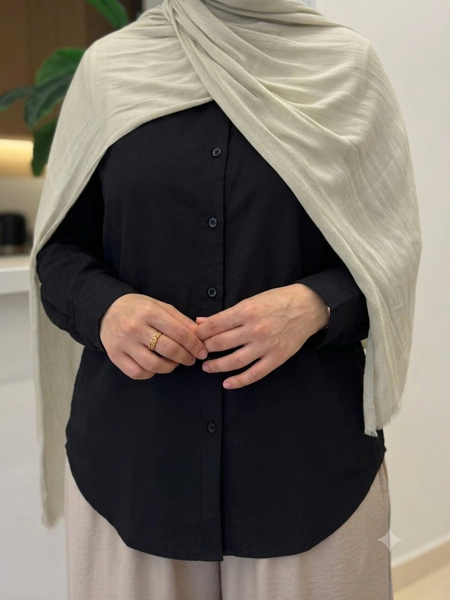 Regular Shirt Crepe
