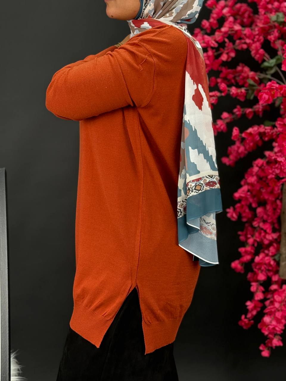 Long Plain Basic Over Size