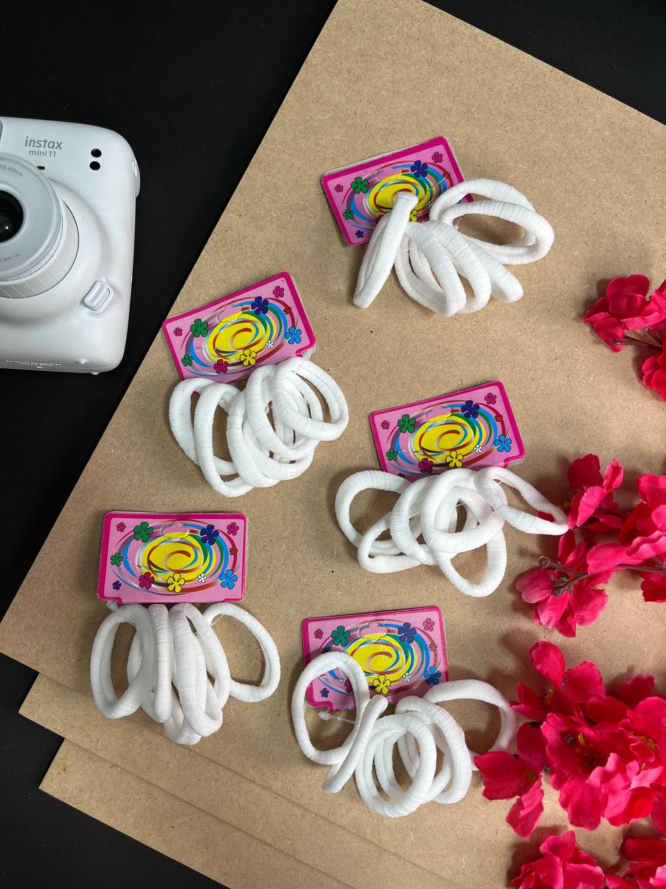 Rubber hair tie (card)