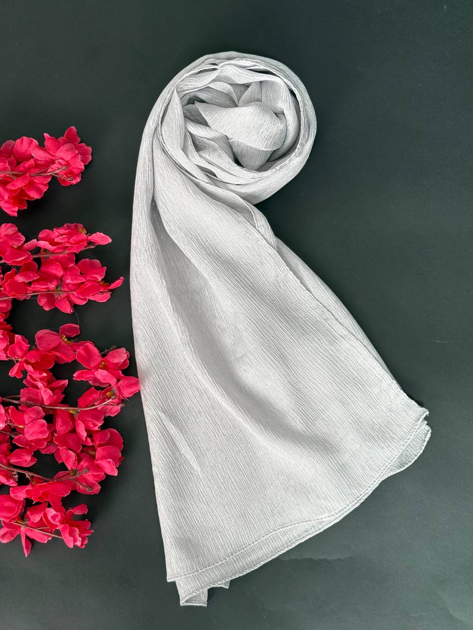 Crinkle Satin
