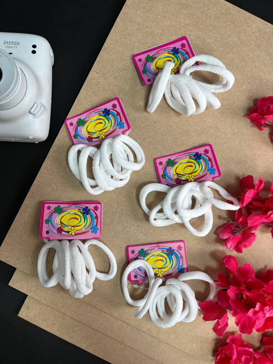 Rubber hair tie (card)