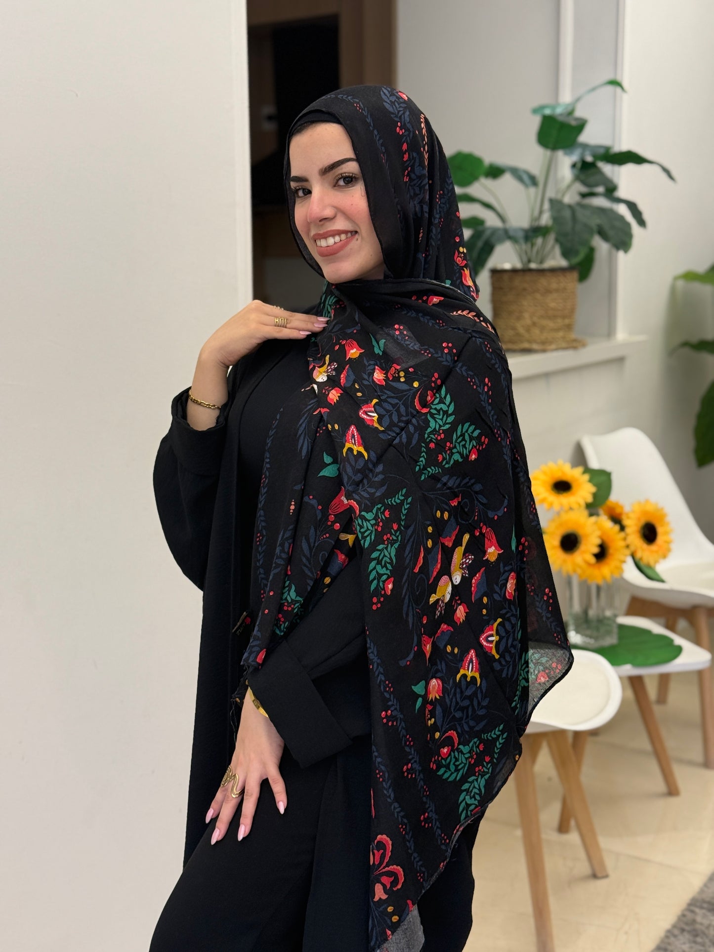 printed Cotton Scarf