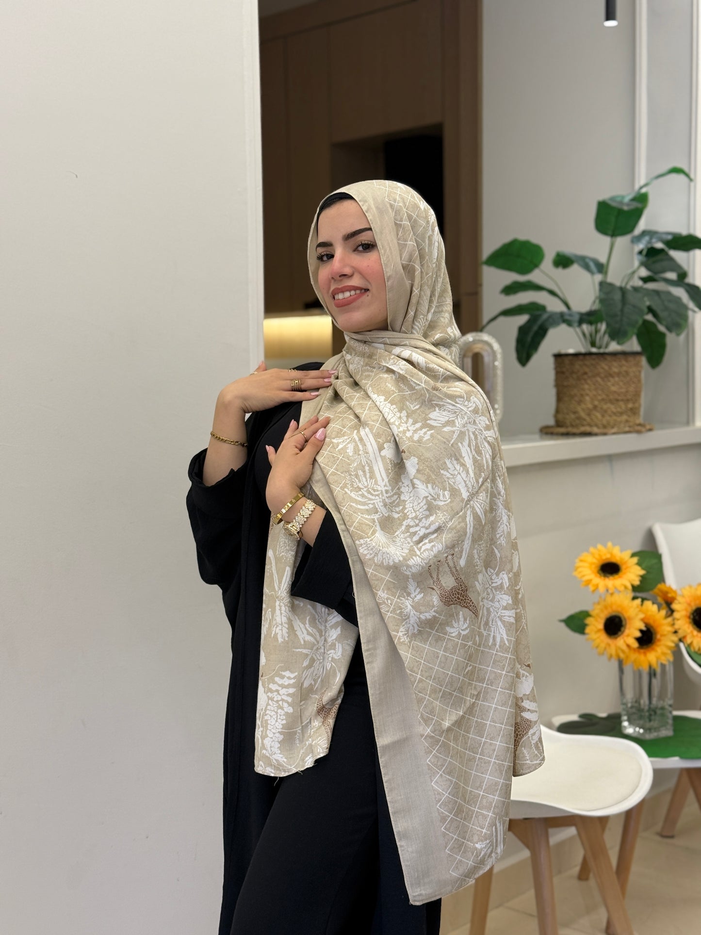 printed Cotton Scarf