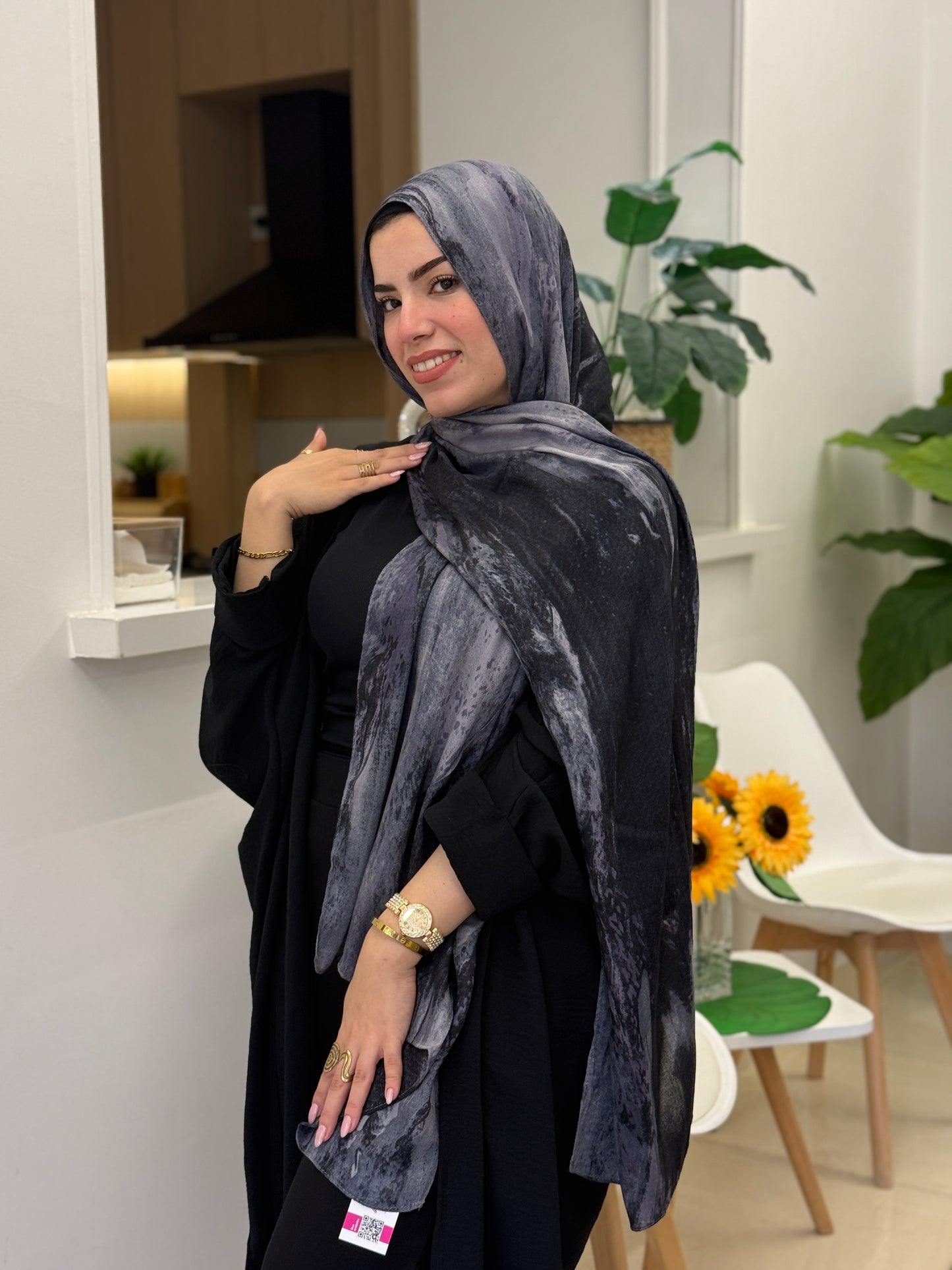 printed Cotton Scarf