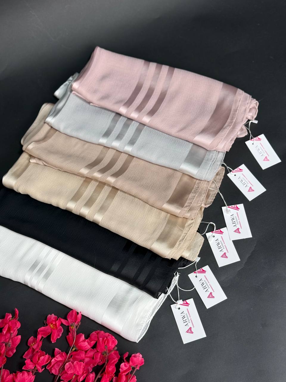 Shash with Satin Scarf
