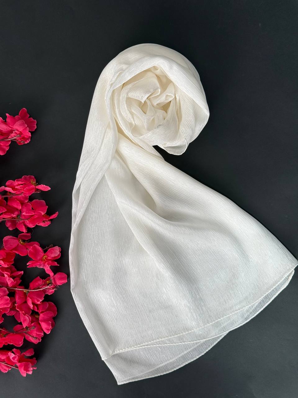 Crinkle Satin
