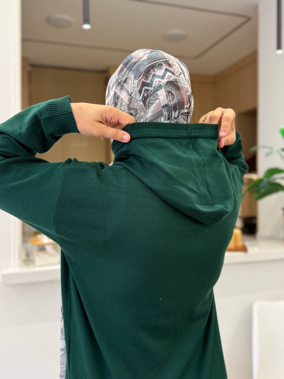 Basic Dress with hoodie