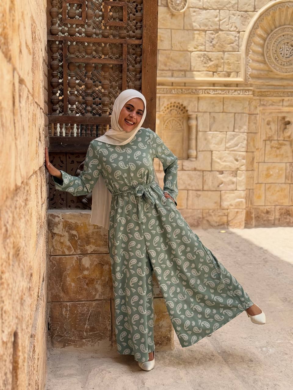 Indian printed jumpsuit