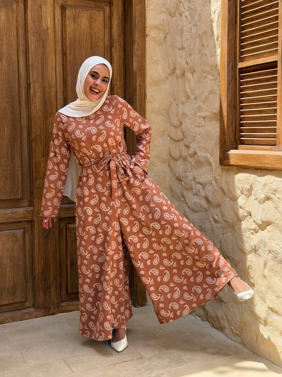 Indian printed jumpsuit