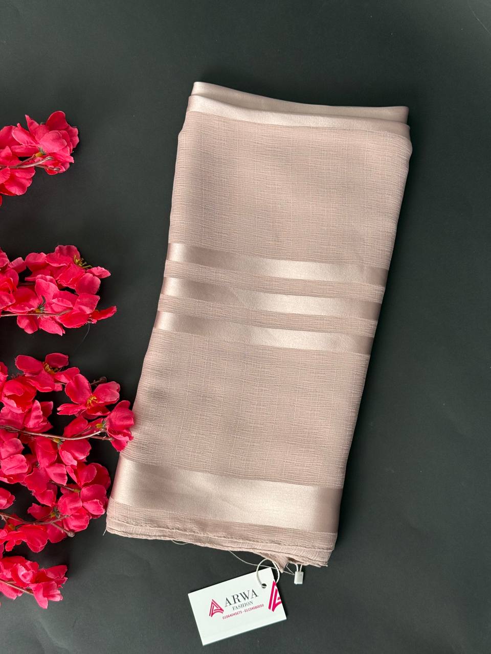 Shash with Satin Scarf