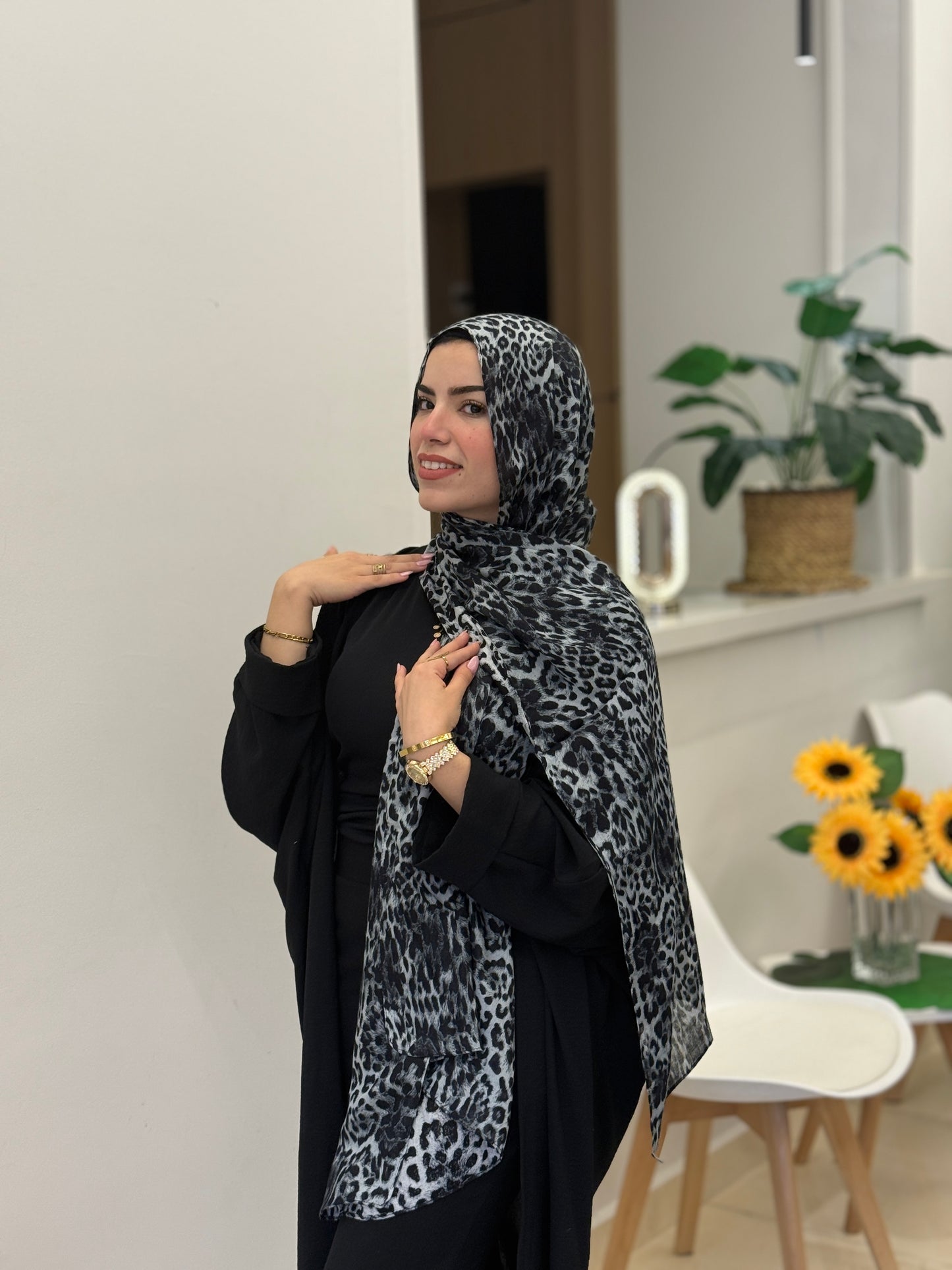 printed Cotton Scarf