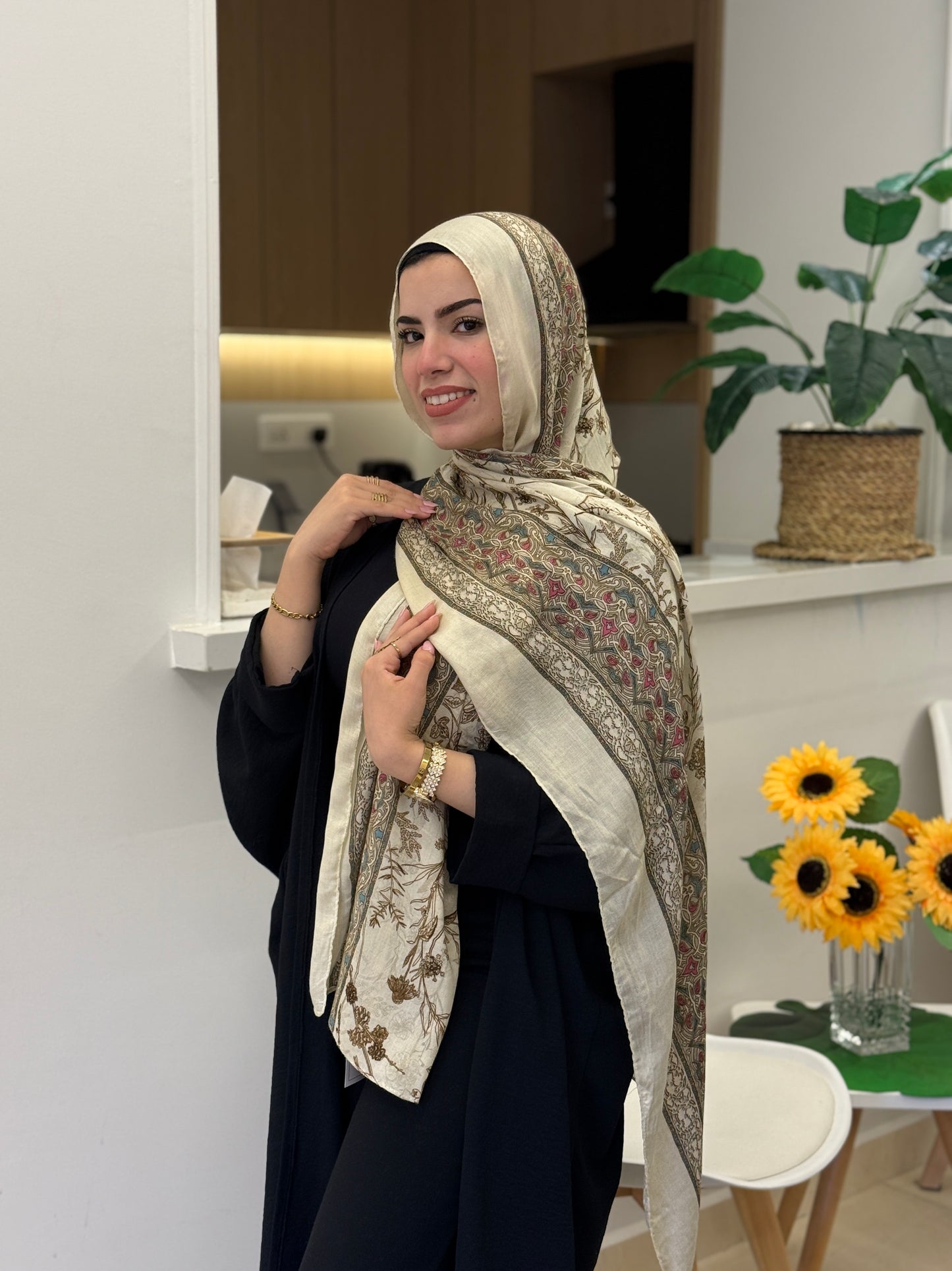 printed Cotton Scarf