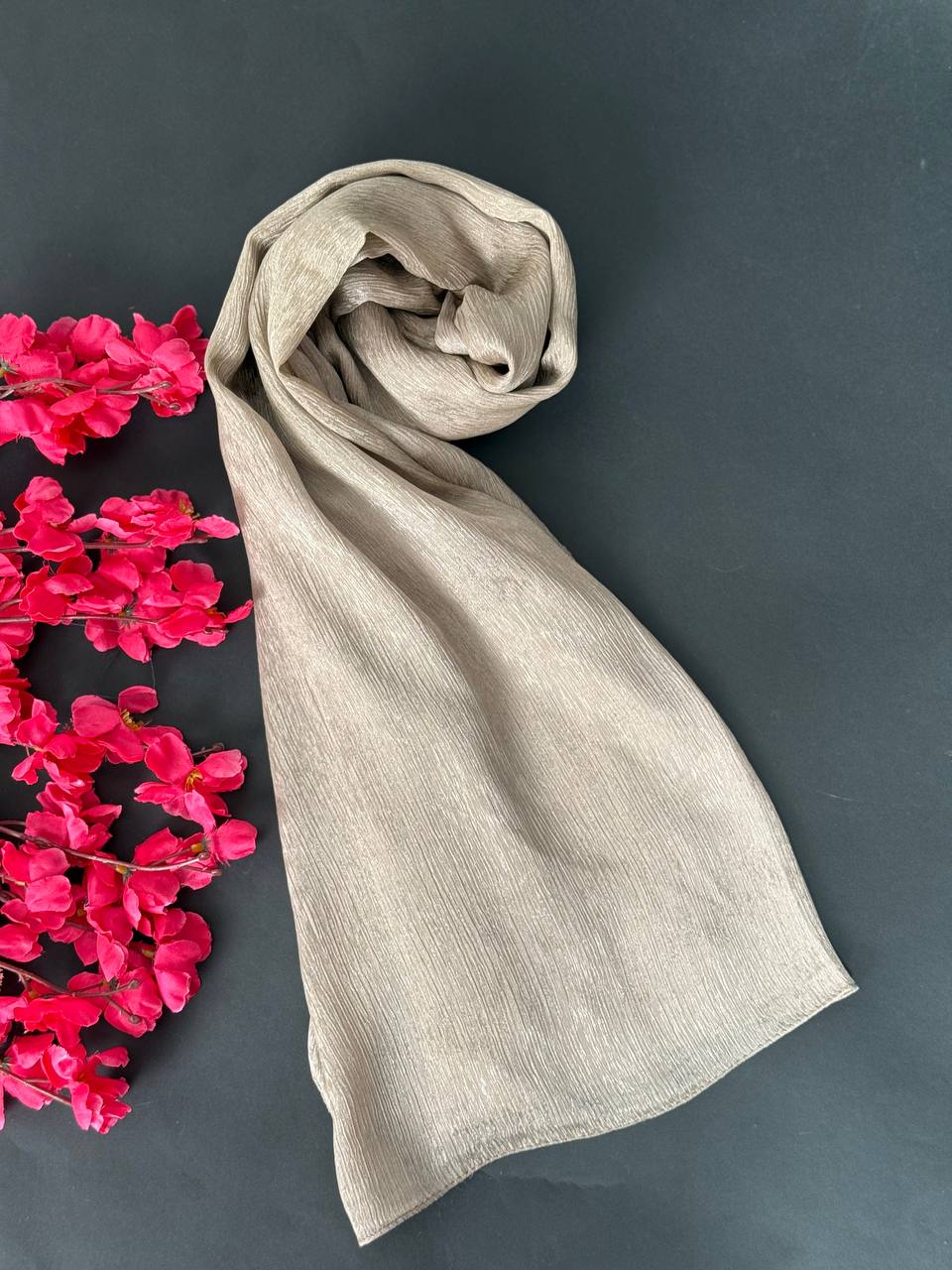Crinkle Satin
