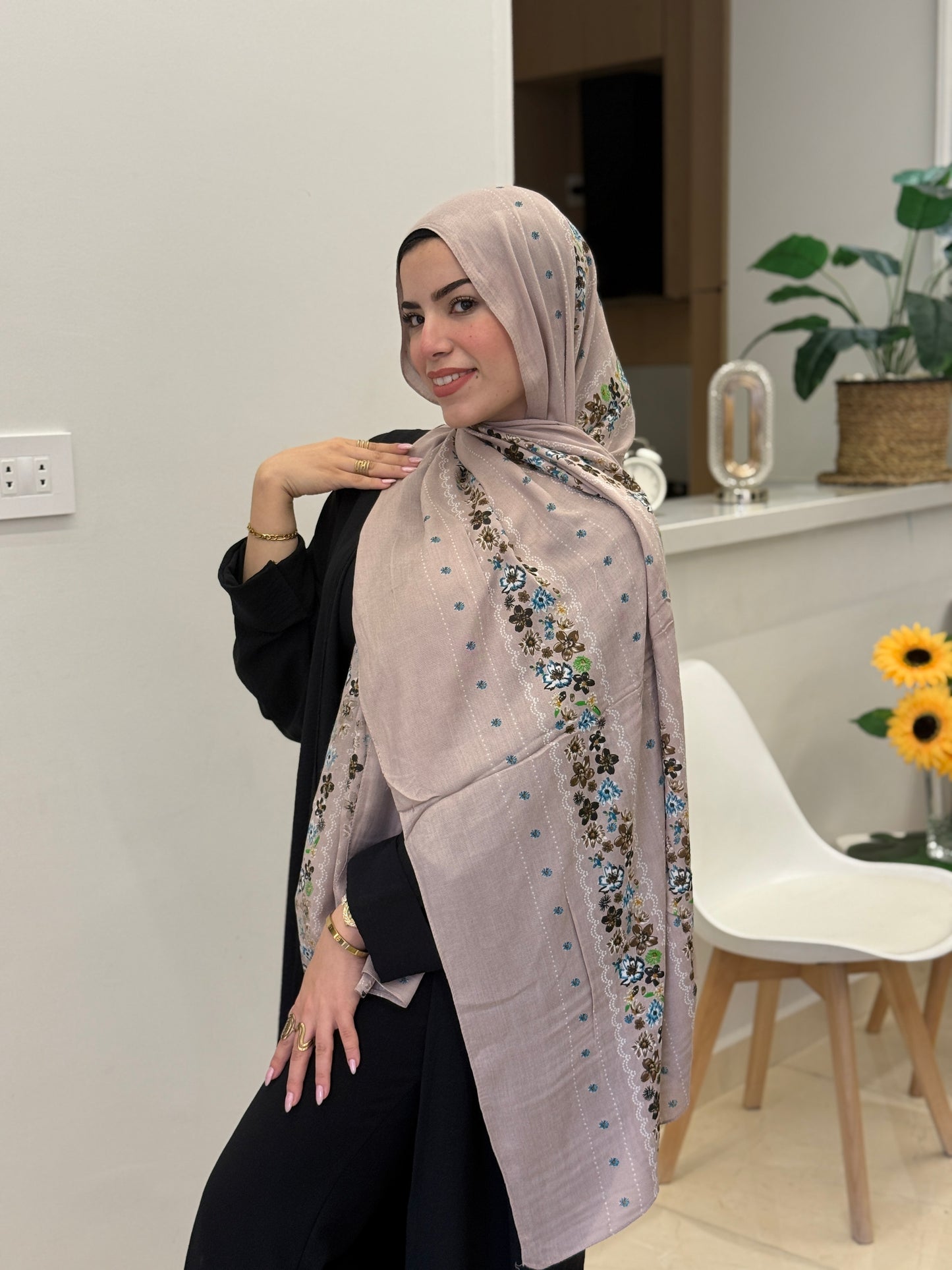 printed Cotton Scarf