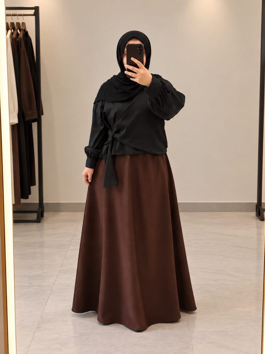 Rozalin A-line Skirt