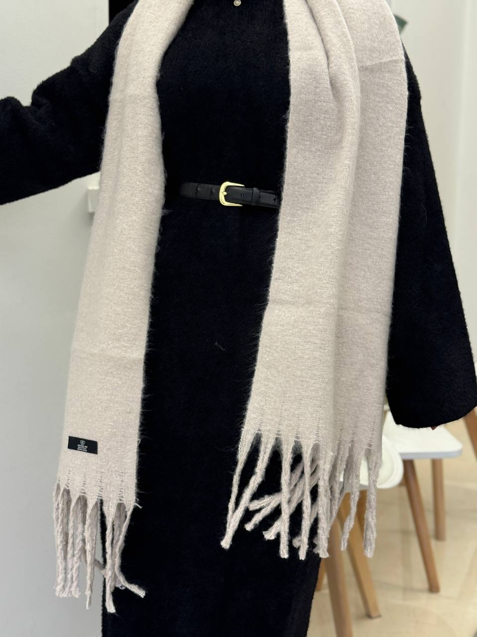 Basic Mohair Mini Dress