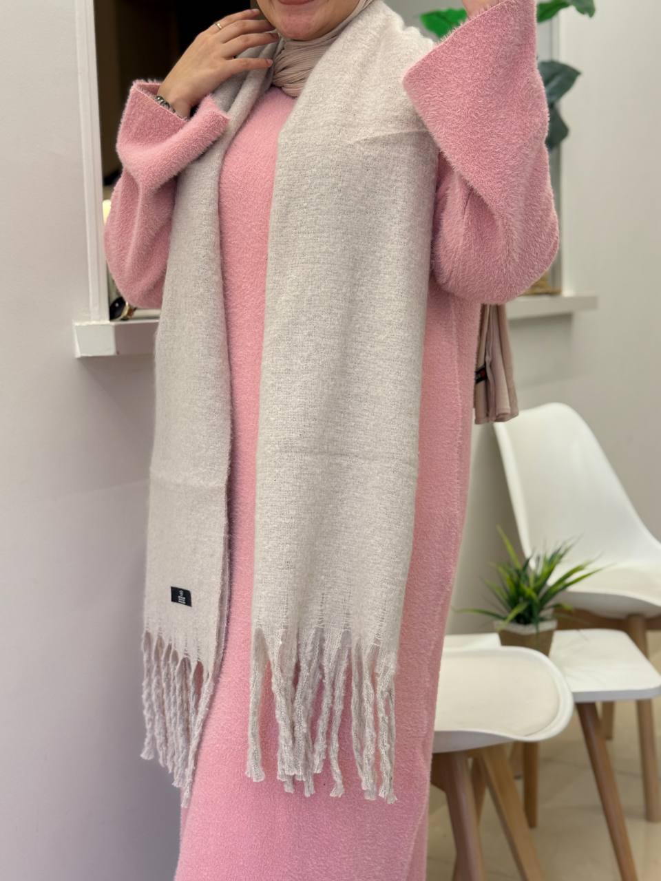 Basic Mohair Mini Dress