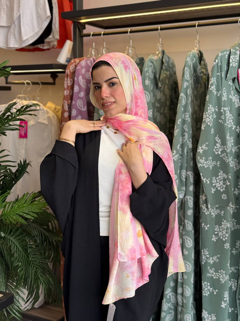 printed Cotton Scarf