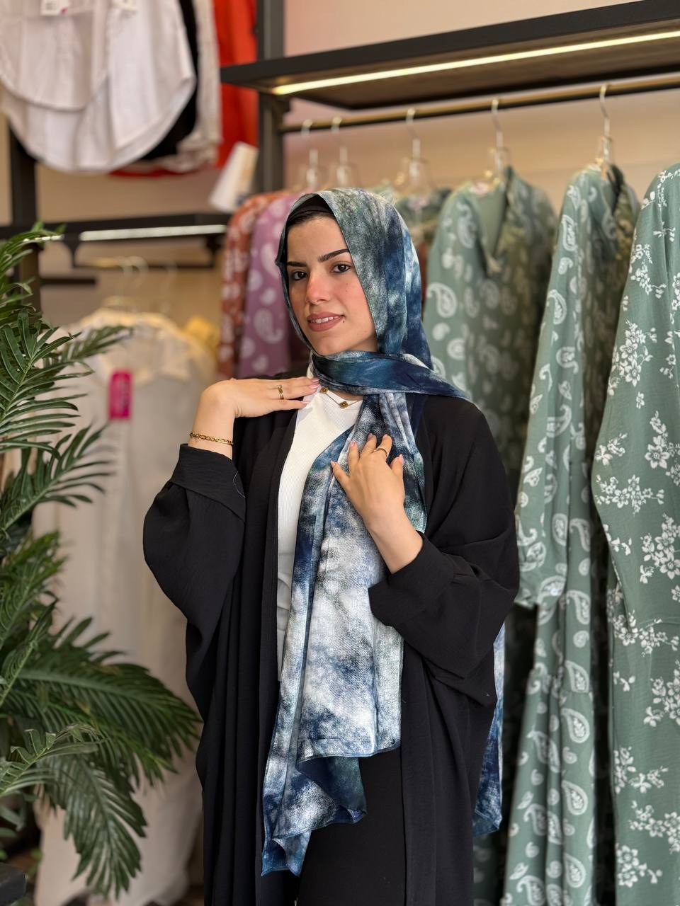 printed Cotton Scarf
