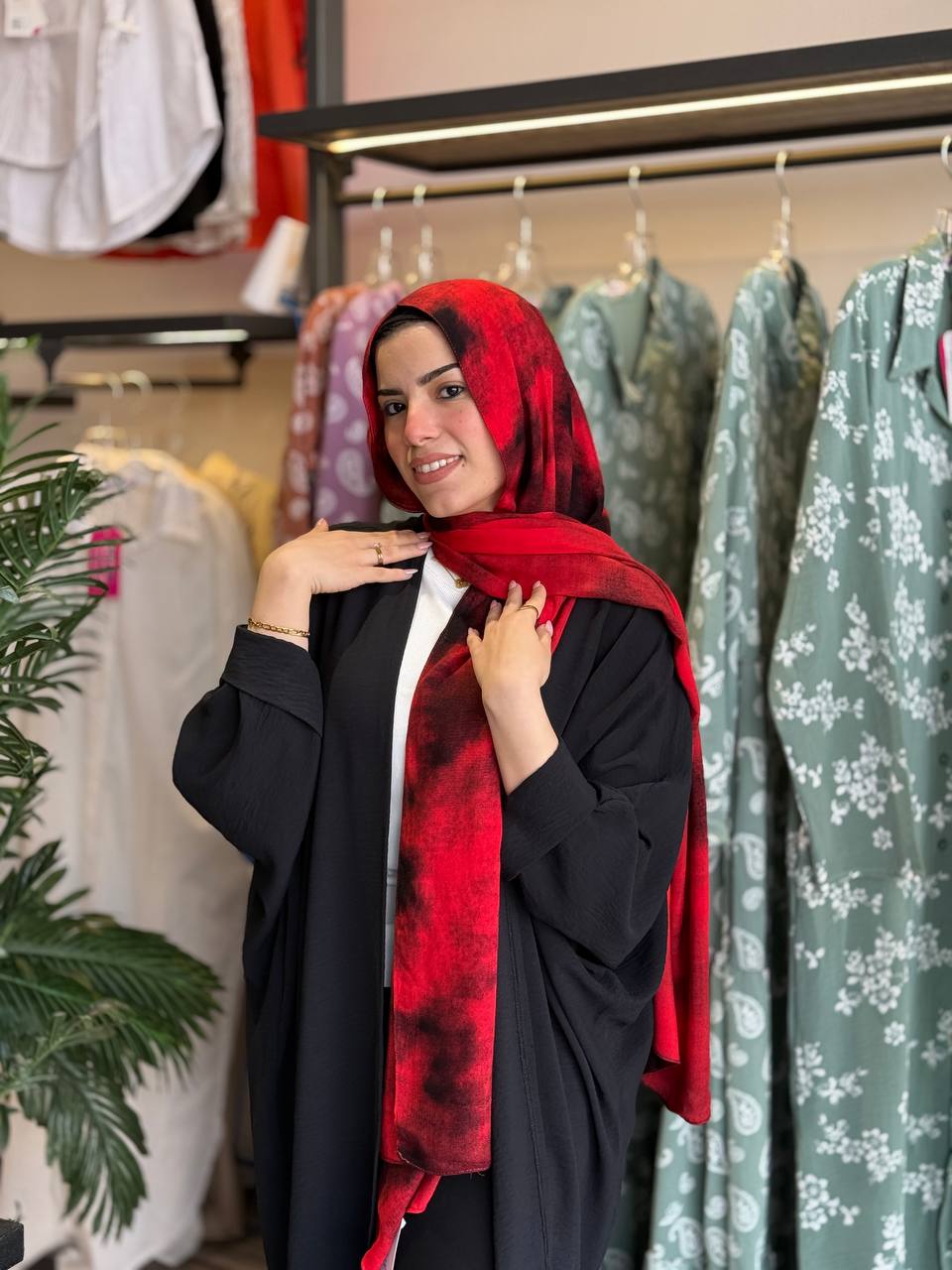 printed Cotton Scarf