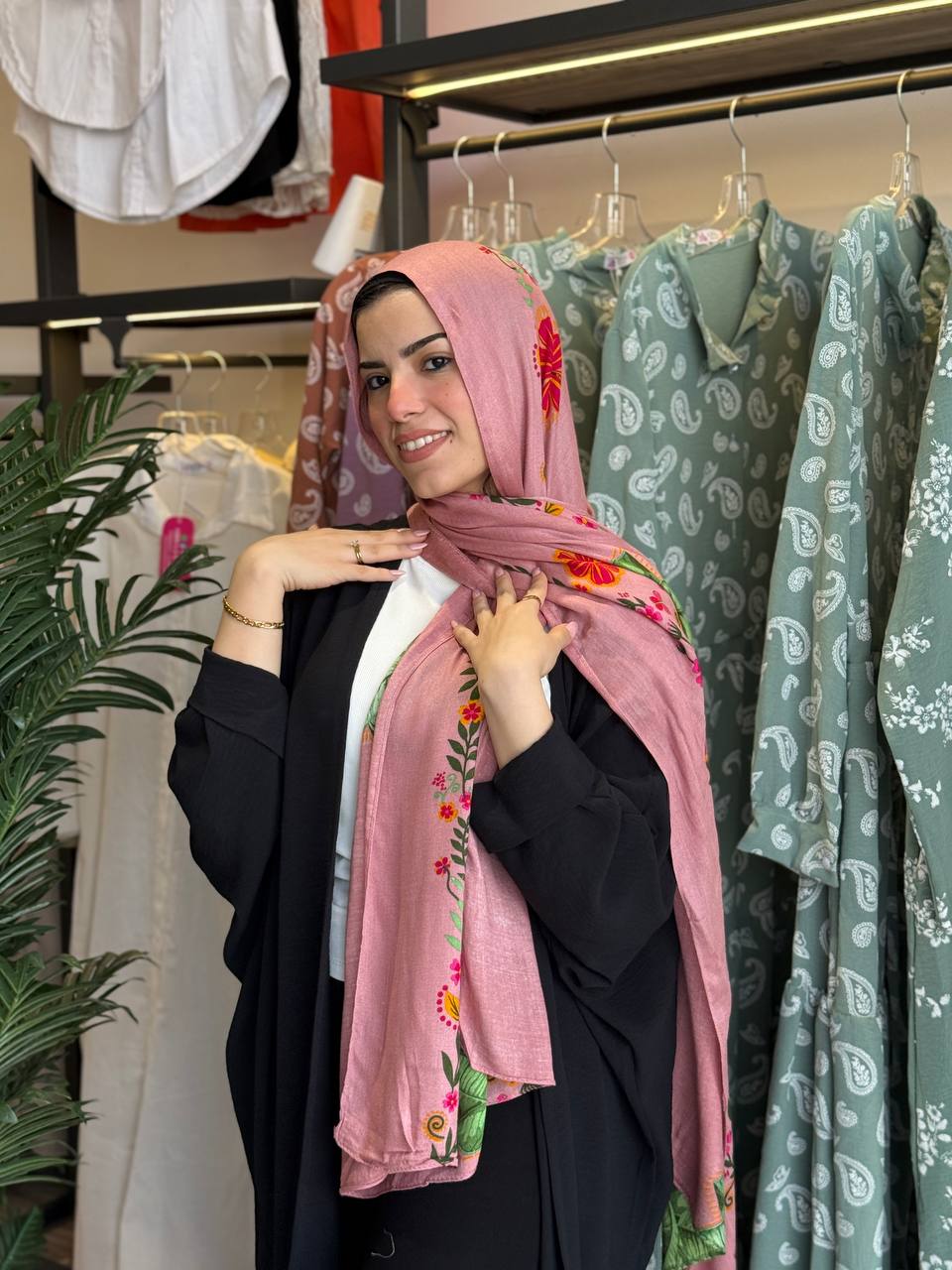 printed Cotton Scarf