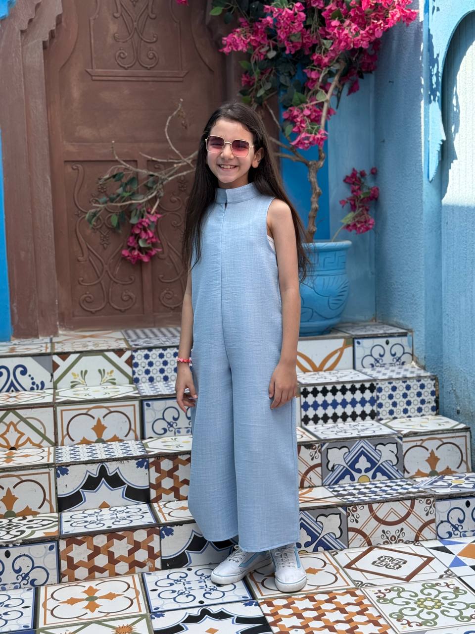 Linen Jumpsuit Girls