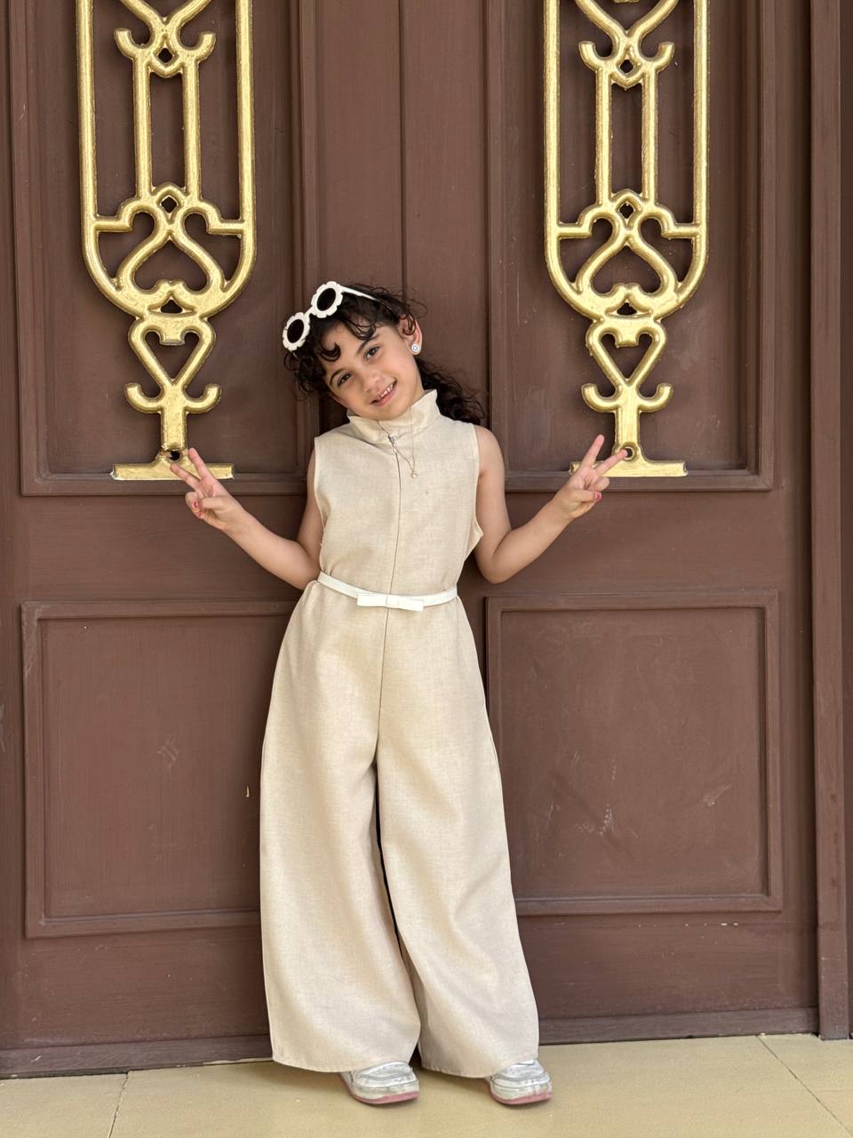 Linen Jumpsuit Girls