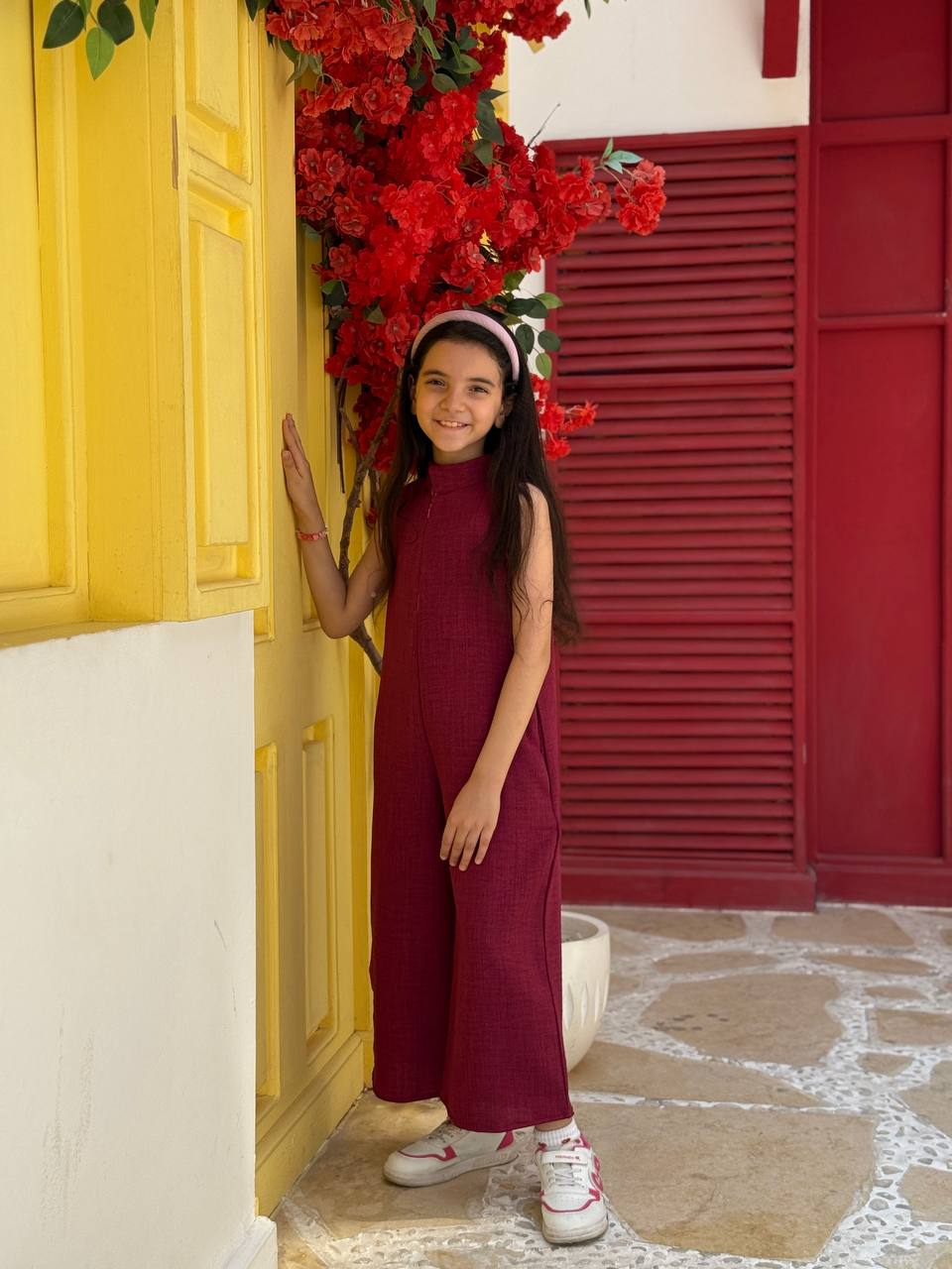 Linen Jumpsuit Girls