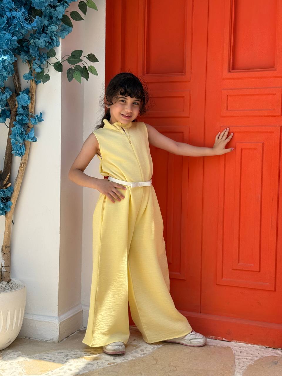 Linen Jumpsuit Girls