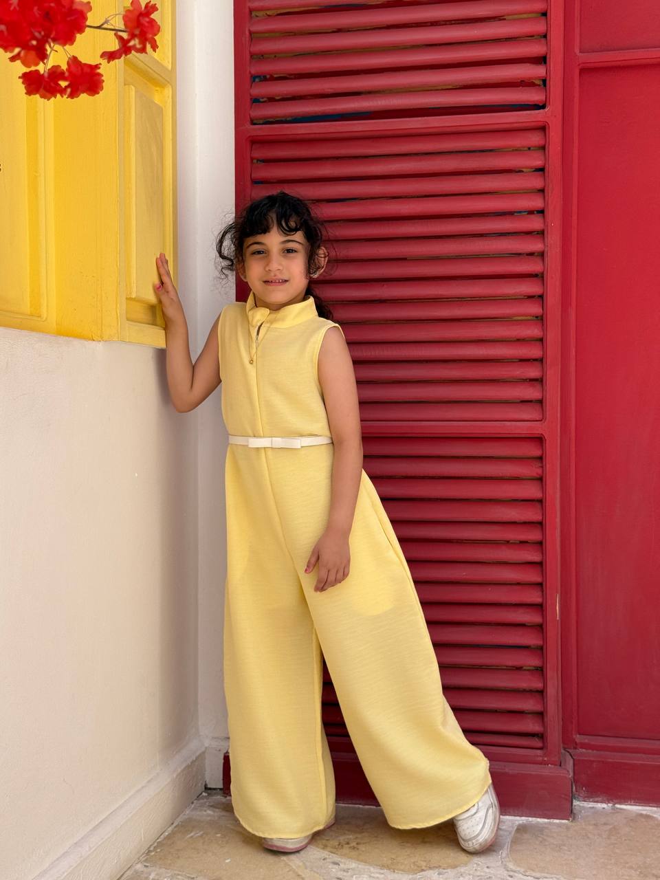 Linen Jumpsuit Girls