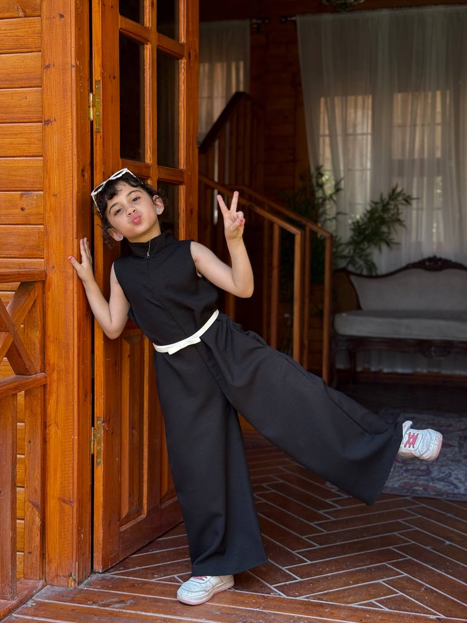 Linen Jumpsuit Girls