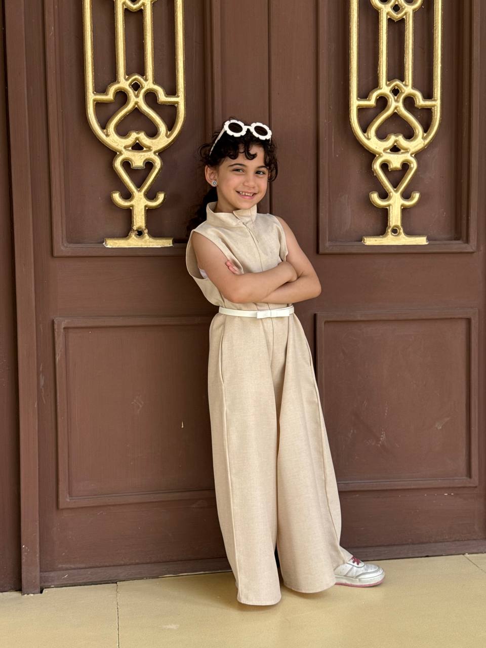 Linen Jumpsuit Girls