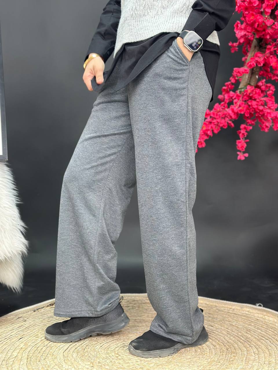 Plain Sweat Pants