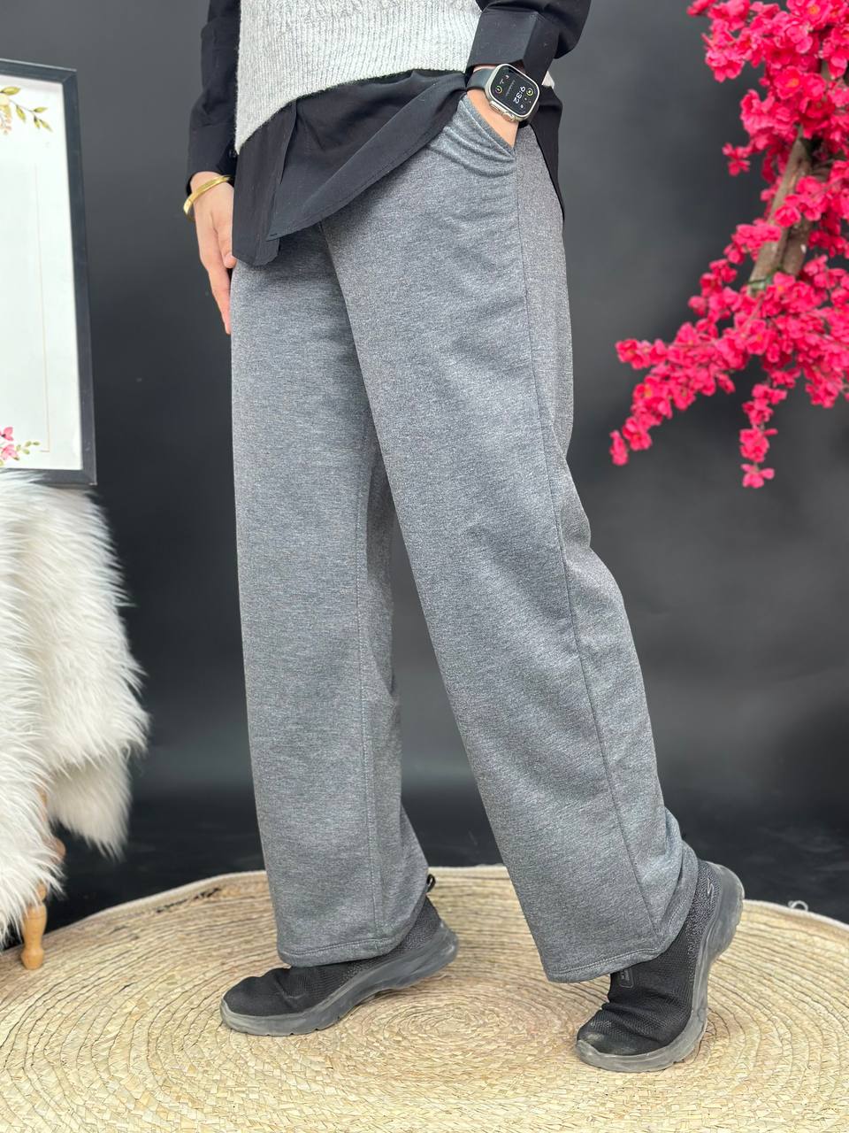 Plain Sweat Pants