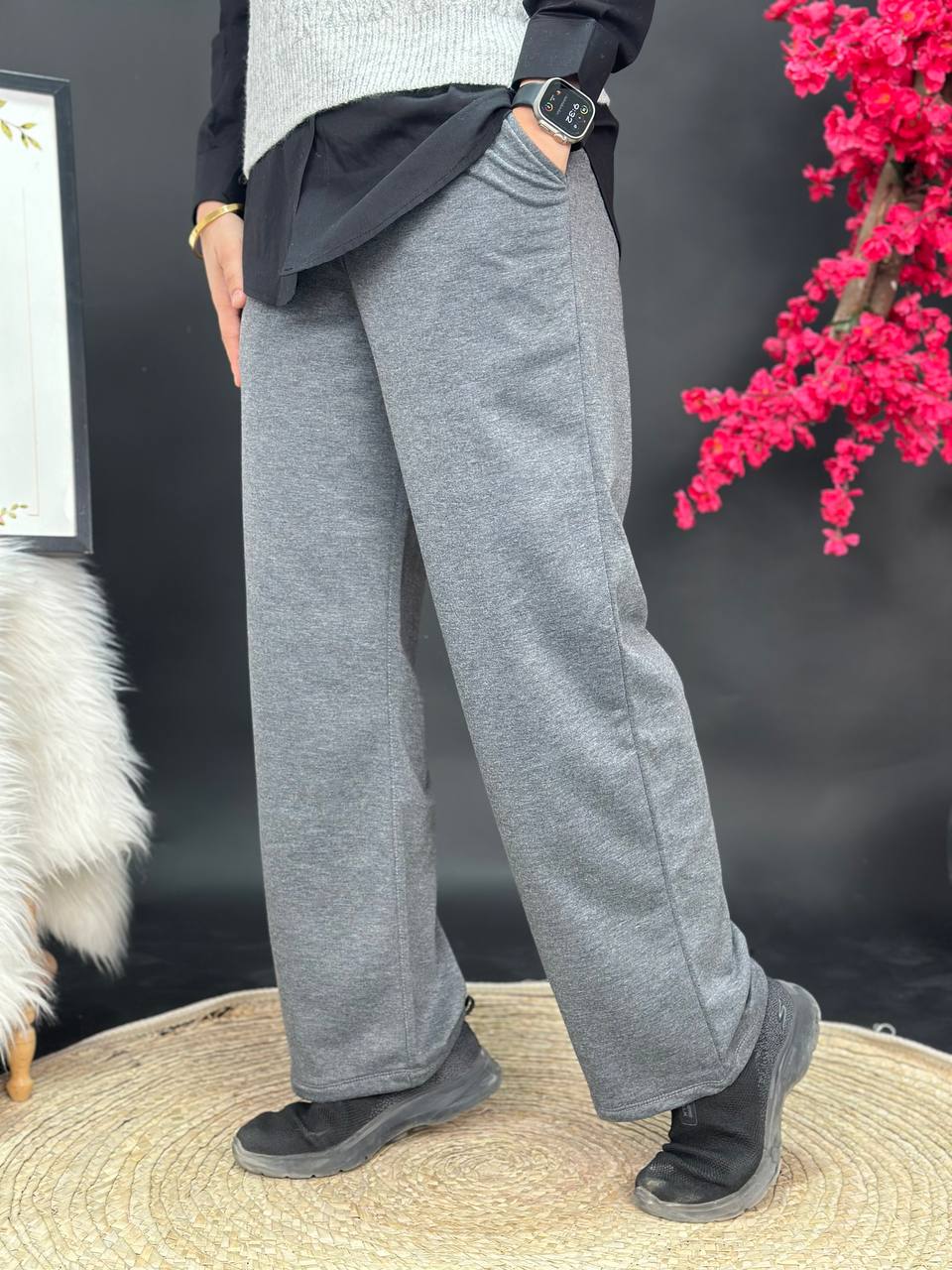 Plain Sweat Pants