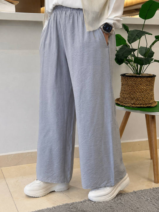 Linen Widleg Pants