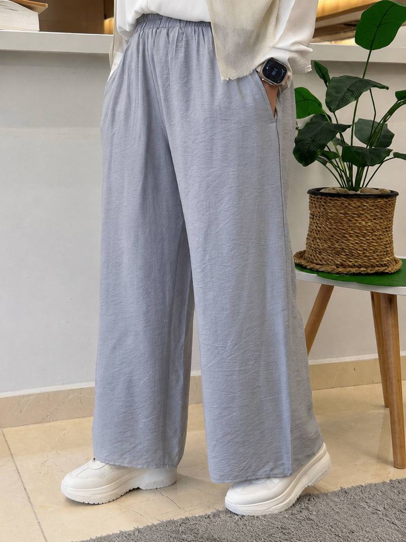 Linen Wide Leg Pants