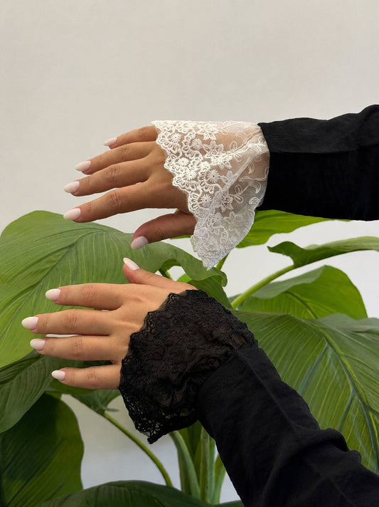 Lace Wrist Cuffs